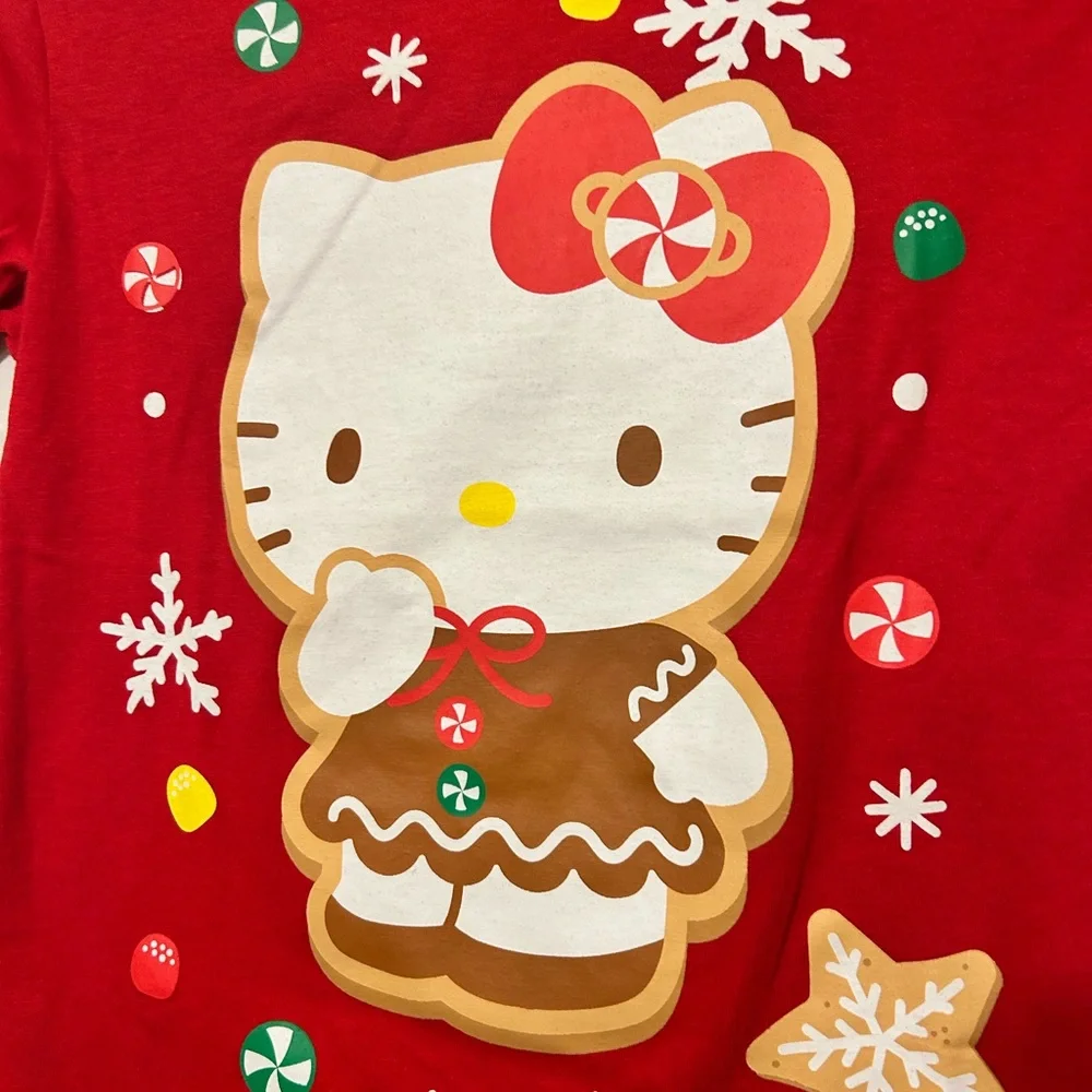 Hello Kitty Girls‎ XS 4-5 Graphic T-Shirt Red